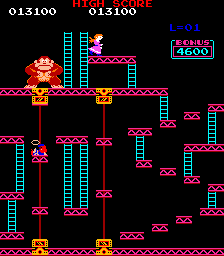 Donkey Kong [Coleco] screenshot 5 for Atari 2600